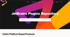 Desktop Screenshot of plugins.jetbrains.com