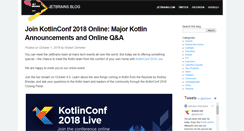 Desktop Screenshot of blog.jetbrains.com